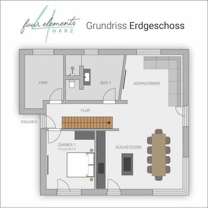 Fourelements Grand Chalet Blankenburg (Harz)